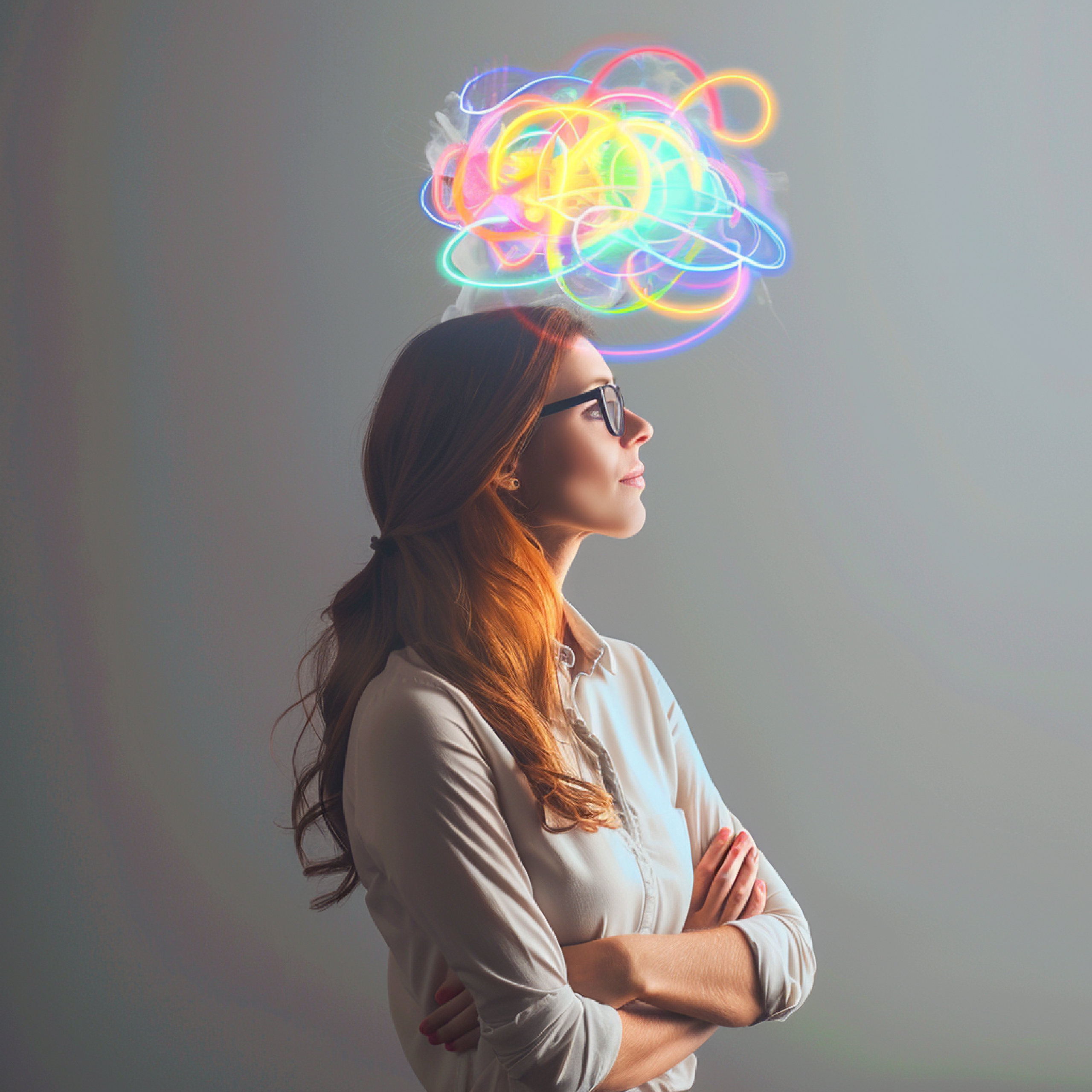 Scientific brain scan visualization